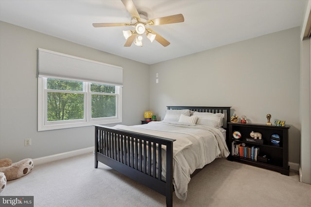 1 Arbor Lea Cir, Doylestown, PA 18901 - carpeted bedroom with baseboards and a ceiling fan