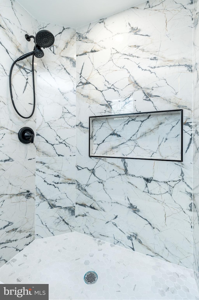 2074 E Birch St, Philadelphia, PA 19134 - interior details featuring a marble finish shower