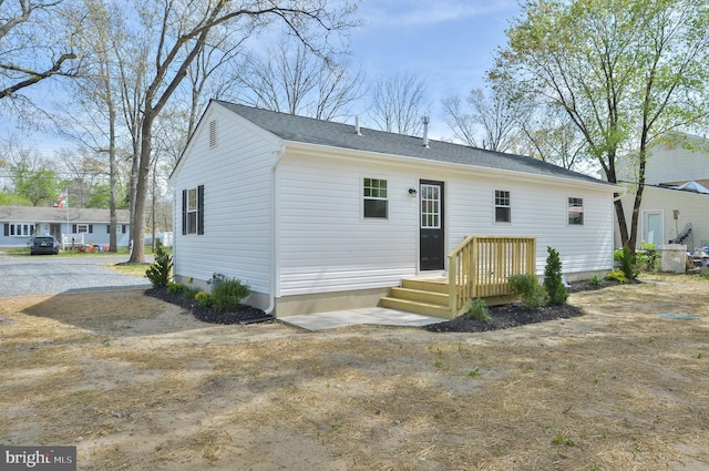 view of back of house