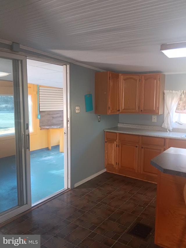 kitchen featuring baseboards