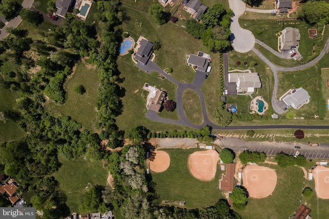 380 Bishop Hollow Rd, Newtown Square, PA 19073 - aerial view of property and surrounding area