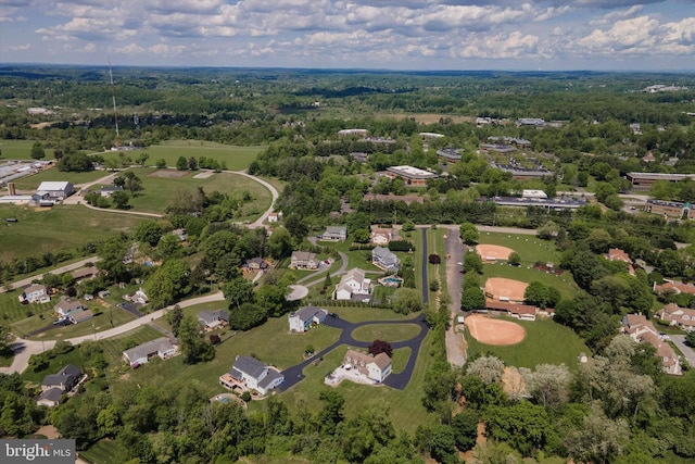 380 Bishop Hollow Rd, Newtown Square, PA 19073 - aerial view of property's location