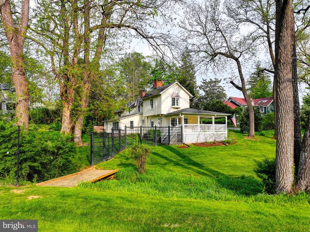 view of yard