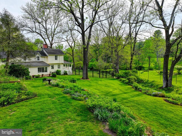 view of yard