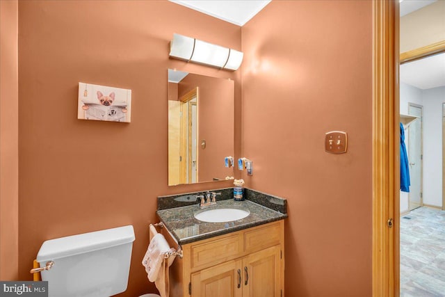 8 Winchester Ct, Tabernacle, NJ 08088 - half bathroom with toilet and vanity