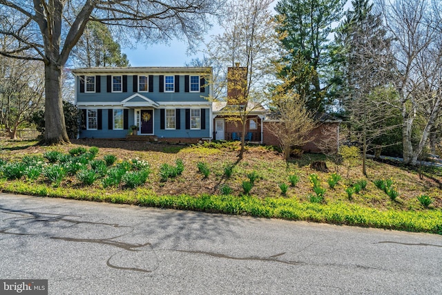 1114 Colonial Rd, Lancaster, PA 17603 - view of front of house with a chimney
