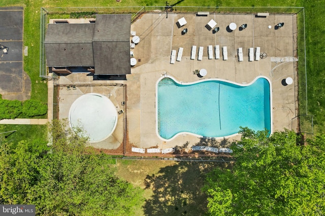 aerial view
