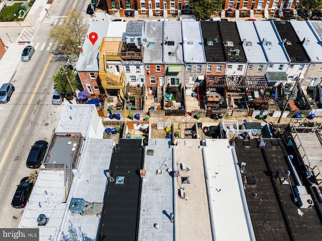 drone / aerial view