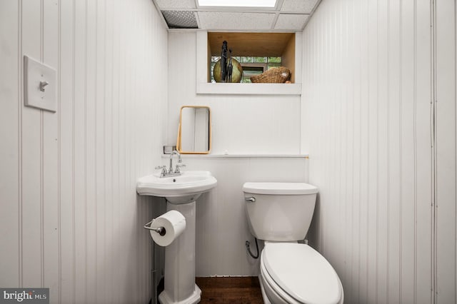 bathroom with toilet