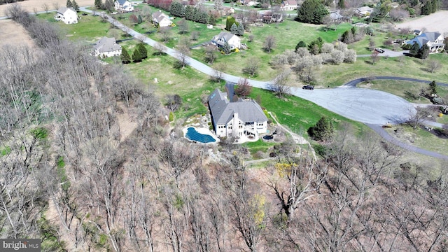 drone / aerial view