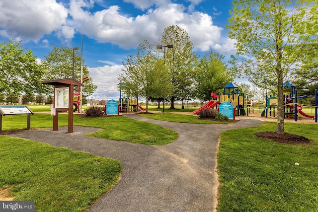 9743 Wyndham Dr, Frederick, MD 21704 - communal playground featuring a yard