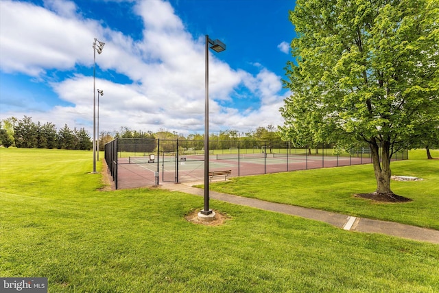 9743 Wyndham Dr, Frederick, MD 21704 - view of tennis court