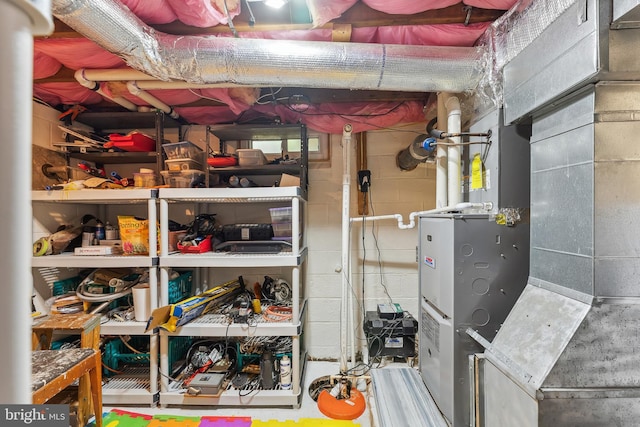view of storage
