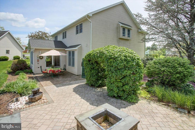 8 Roger Ave, Shippensburg, PA 17257 - rear view of house featuring a patio area