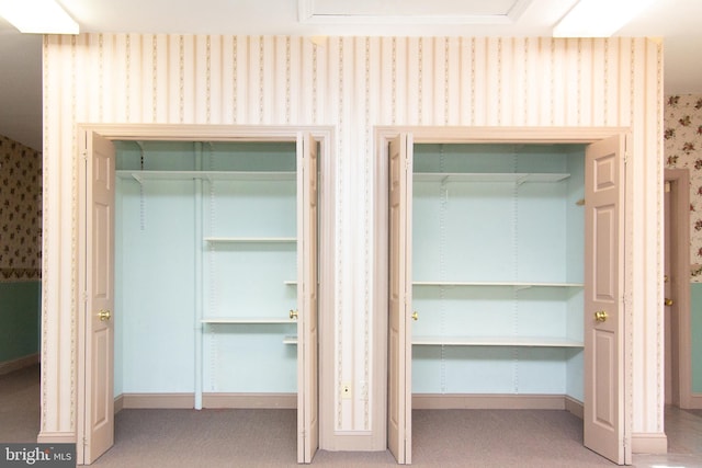 view of closet