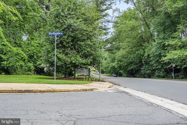 1423 Northgate Sq Unit 1423-11C, Reston, VA 20190 - view of asphalt road with sidewalks and curbs