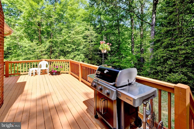 view of deck