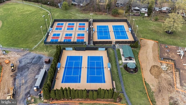 bird's eye view