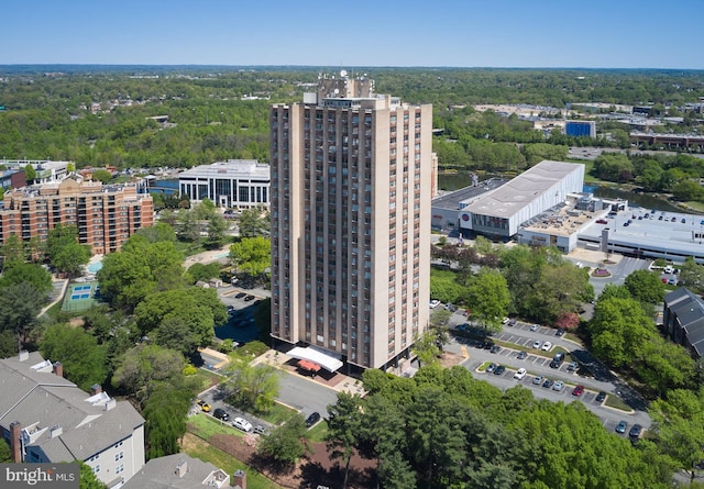 aerial view