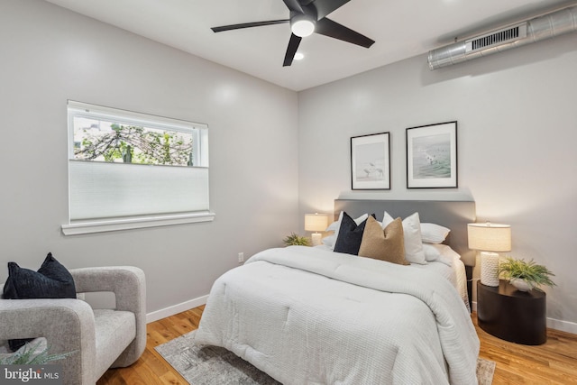 1211 Annin St, Philadelphia, PA 19147 - bedroom featuring baseboards, recessed lighting, visible vents, and wood finished floors