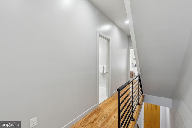 1211 Annin St, Philadelphia, PA 19147 - staircase featuring recessed lighting, baseboards, and wood finished floors