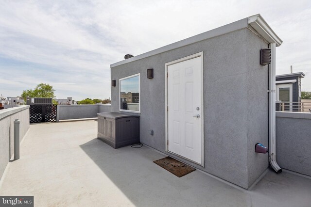 1211 Annin St, Philadelphia, PA 19147 - exterior space featuring a patio and stucco siding