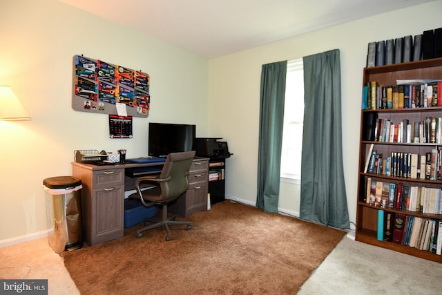3505 Fox Ridge Rd, Waldorf, MD 20601 - office with carpet and baseboards