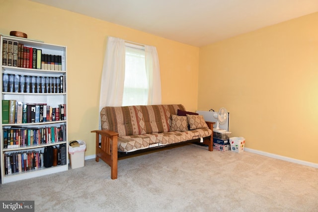 3505 Fox Ridge Rd, Waldorf, MD 20601 - living area featuring carpet and baseboards