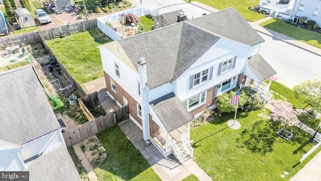 aerial view