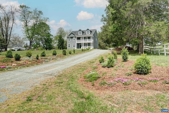 view of street featuring driveway