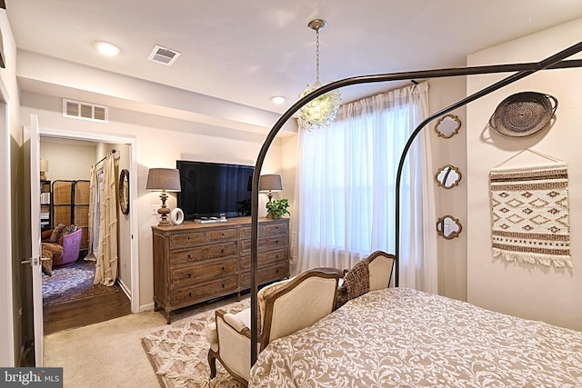 23286 Southdown Manor Ter Unit 108, Ashburn, VA 20148 - bedroom with multiple windows, carpet, and visible vents