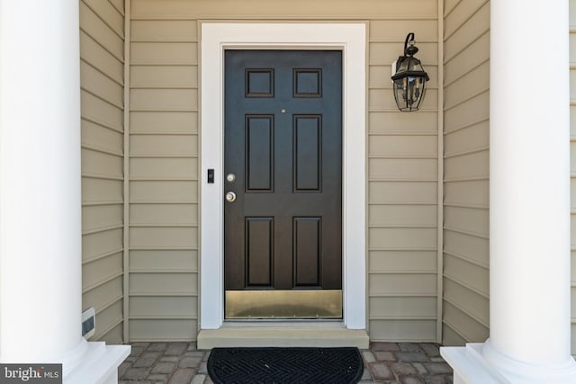 view of property entrance