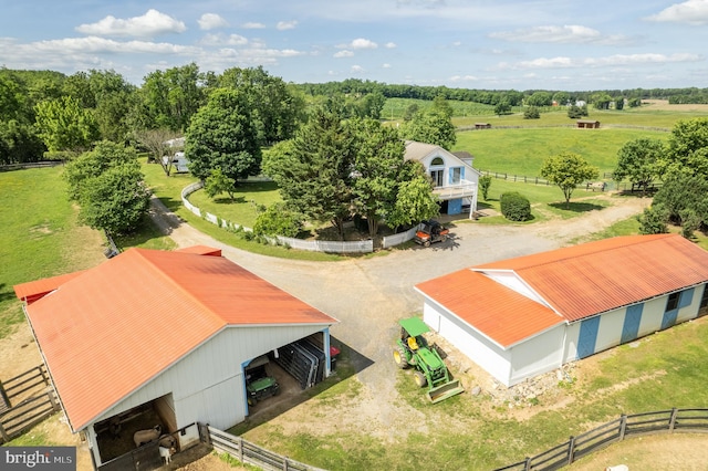 537 Cannon Ball Rd, Berryville, VA 22611 - overview of rural landscape