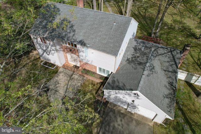 aerial view