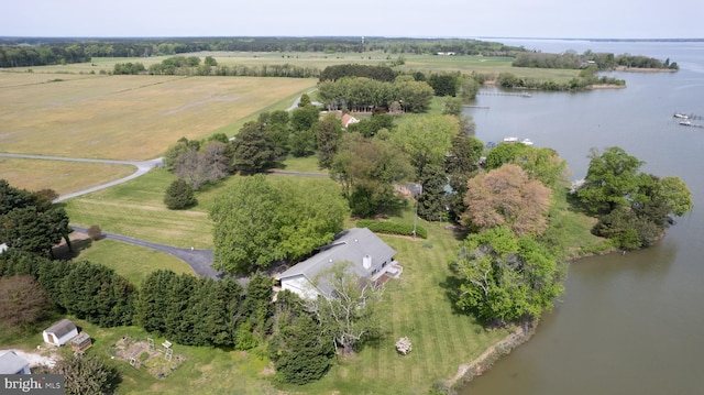 2210 Horns Point Rd, Cambridge, MD 21613 - aerial view of property and surrounding area featuring a large body of water and rural landscape