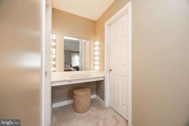 bathroom with baseboards