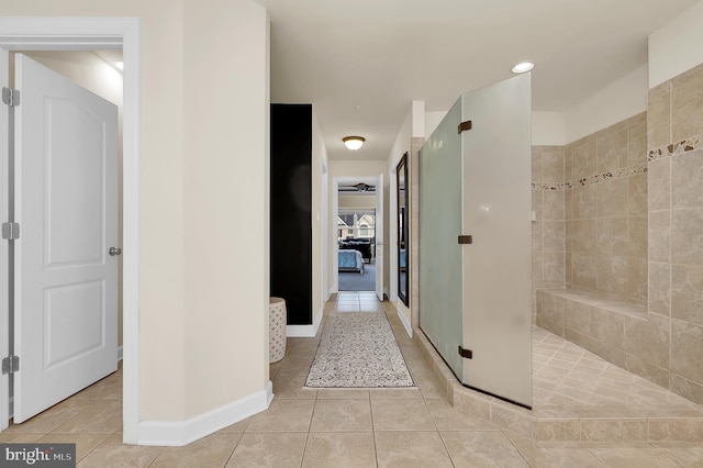 6206 Payton Way, Frederick, MD 21703 - bathroom featuring a shower stall and tile patterned floors