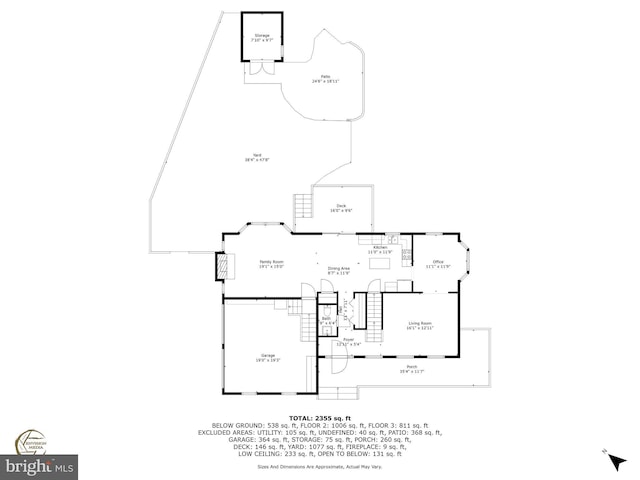 3635 Wessex Ln, Huntingtown, MD 20639 - home floor plan