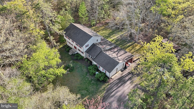 drone / aerial view