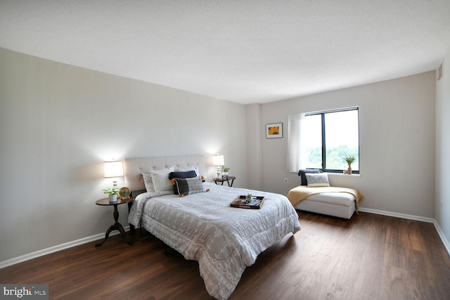 3310 N Leisure World Blvd Unit 1019, Silver Spring, MD 20906 - bedroom with dark wood finished floors