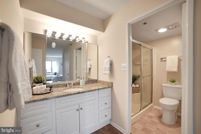 3310 N Leisure World Blvd Unit 1019, Silver Spring, MD 20906 - ensuite bathroom with vanity and a stall shower