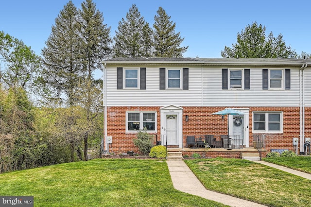 3646 Double Rock Ln, Baltimore, MD 21234 - multi unit property with a front lawn and brick siding