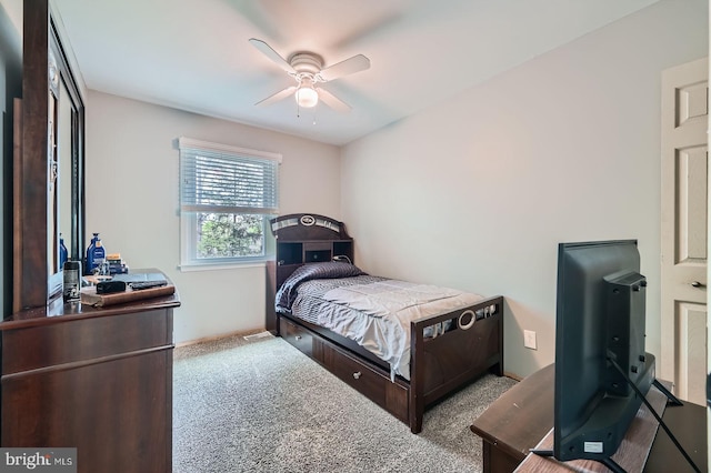 3646 Double Rock Ln, Baltimore, MD 21234 - carpeted bedroom featuring ceiling fan
