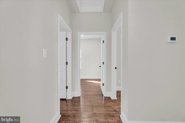 605 Northside Ave, Richmond, VA 23222 - corridor featuring baseboards and dark wood-type flooring