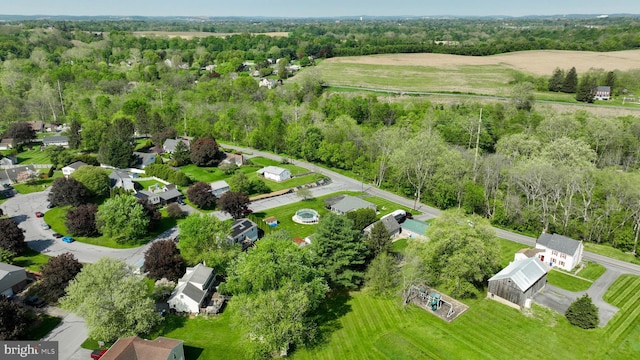 drone / aerial view