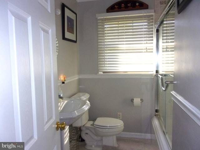 bathroom with toilet