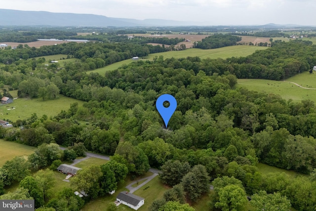 3909 Stoney Creek Rd, Edinburg, VA 22824 - drone / aerial view of a heavily wooded area