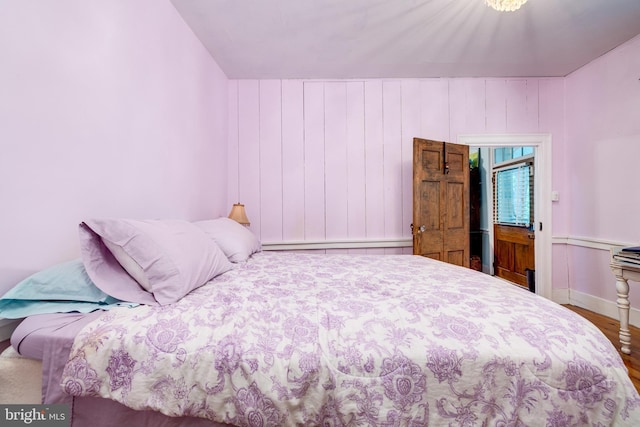 3909 Stoney Creek Rd, Edinburg, VA 22824 - bedroom featuring wood finished floors and baseboards