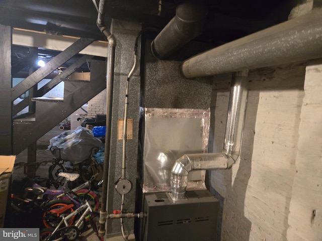 view of utility room