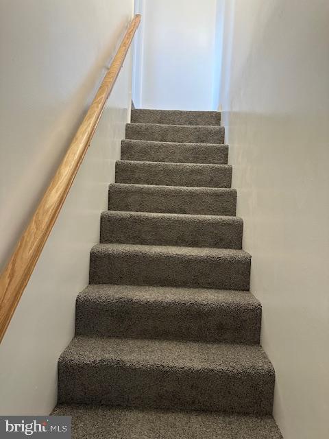 view of staircase